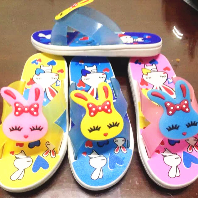 夏季中小兒童涼拖鞋可愛小兔子卡通男女寶寶拖鞋防滑外貿原單清倉工廠,批發,進口,代購