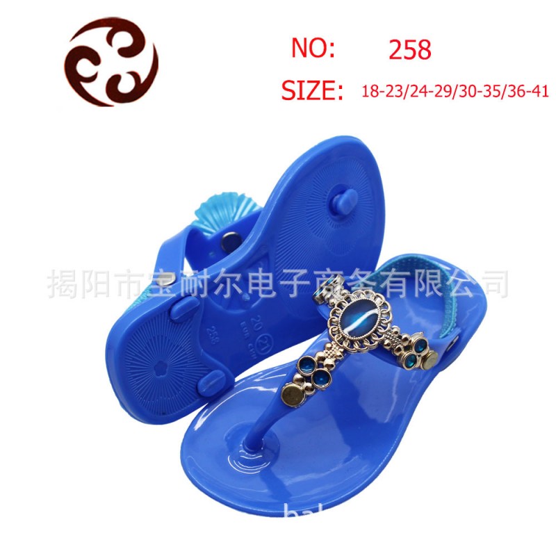 揭陽時尚外貿童鞋 PVC水晶童鞋工廠,批發,進口,代購