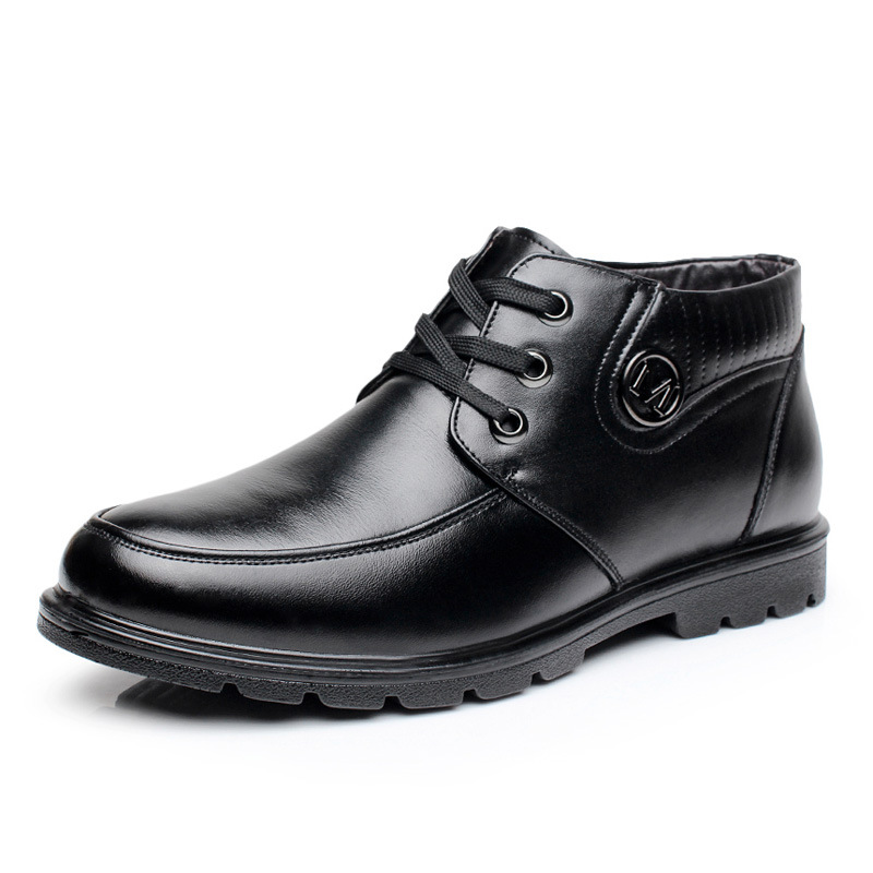 新款廠傢直銷冬季新款男棉鞋真皮加絨保暖棉靴男士棉靴9996工廠,批發,進口,代購