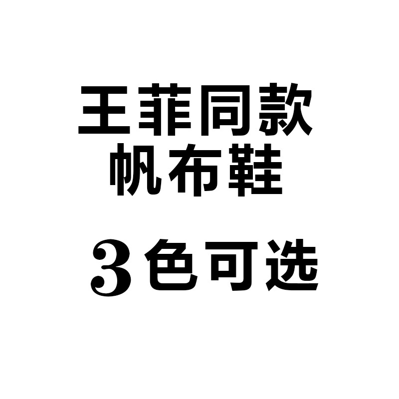 明星同款 帆佈鞋平底系帶批發・進口・工廠・代買・代購