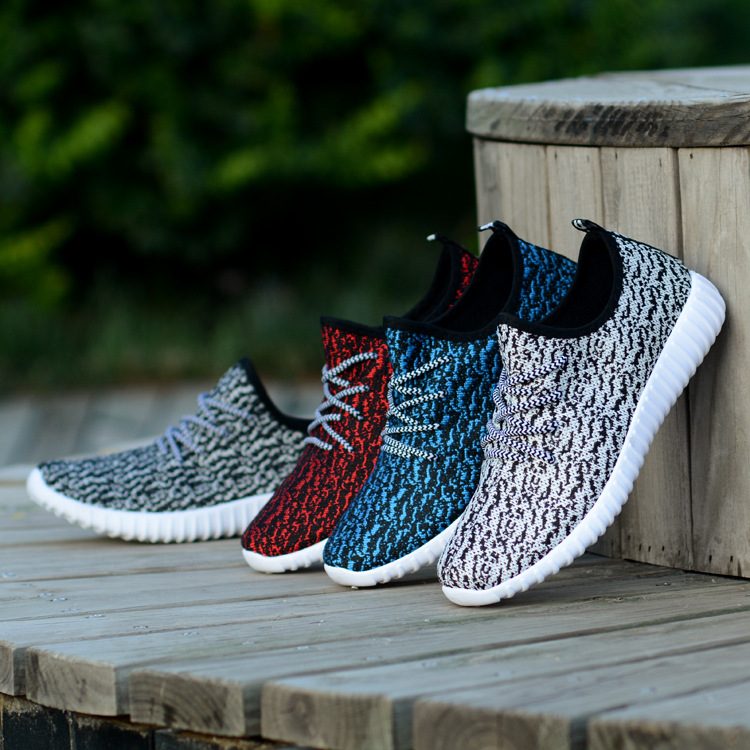 2016秋季新款情侶鞋侃爺yeezy350椰子鞋韓版休閒運動鞋大碼男鞋批發・進口・工廠・代買・代購