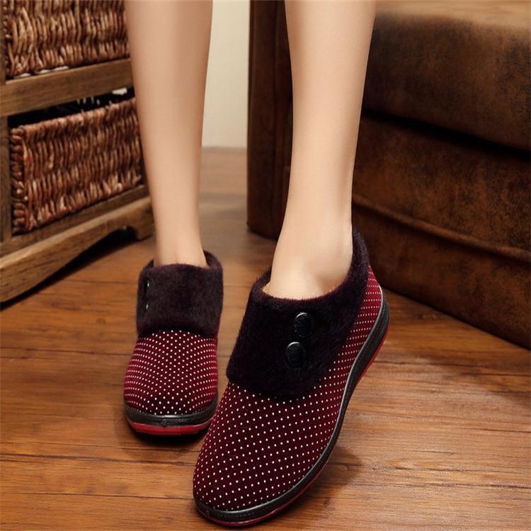 2016冬季新款老北京女棉鞋中老年女靴短靴工廠,批發,進口,代購