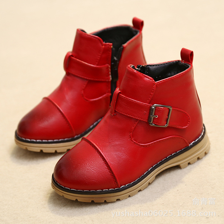 2015冬季新款棉靴  噴漆短靴  時尚男女童鞋批發・進口・工廠・代買・代購
