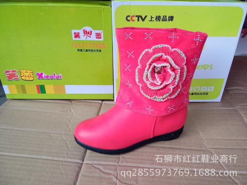 庫存批發女童2014新款棉  舒適加厚保暖靚麗加毛秋冬棉雜鞋批發工廠,批發,進口,代購