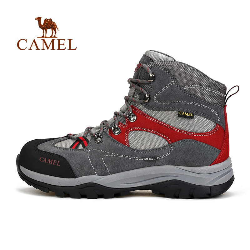 2016新品CAMEL駱駝戶外登山鞋 男款防滑減震耐磨高幫A632026835工廠,批發,進口,代購