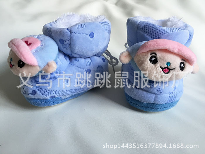 冬季新款 加厚高筒加毛0-1-3歲保暖棉鞋 嬰幼兒棉靴 寶寶鞋批發・進口・工廠・代買・代購