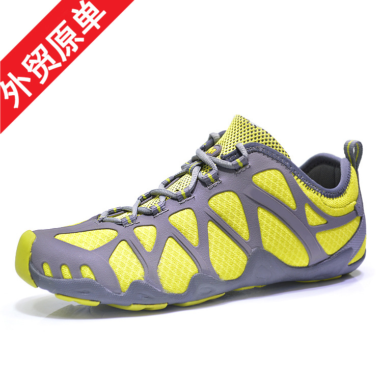 mesh cloth戶外透氣登山鞋 防滑V底休閒越野運動男鞋hiking shoes批發・進口・工廠・代買・代購