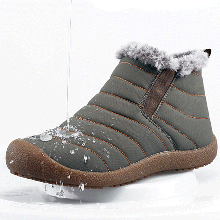 2016冬季新款保暖男士雪靴短靴韓版潮流男靴子加絨棉鞋一件代發批發・進口・工廠・代買・代購