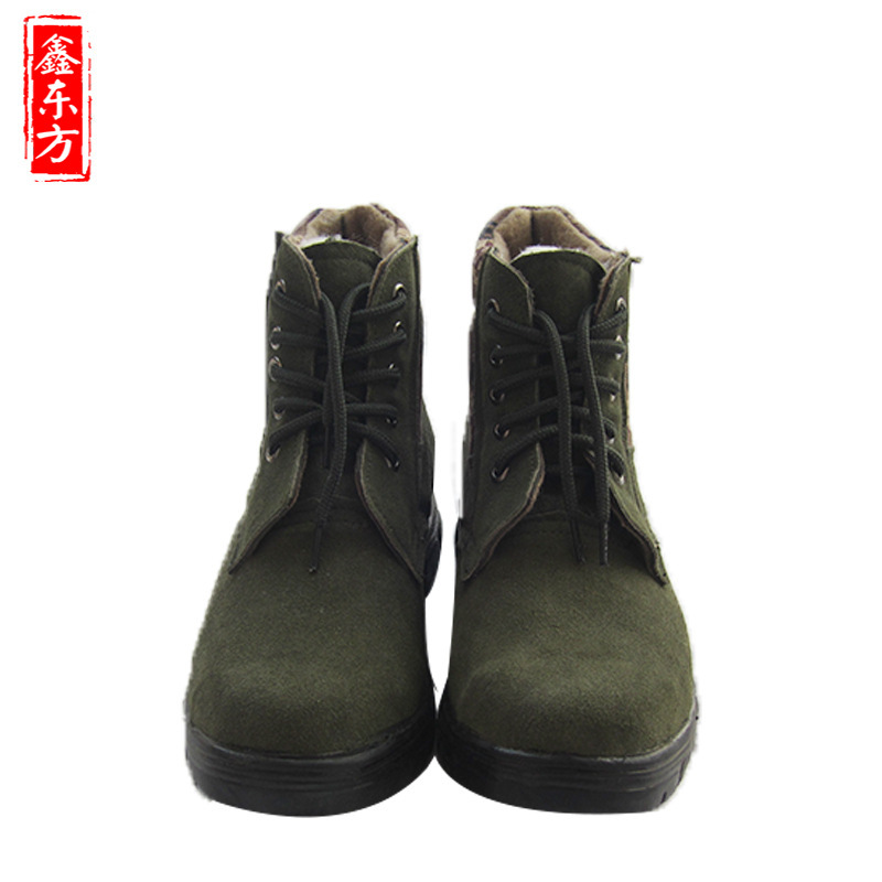 廠傢直銷直銷批發軍訓戶外勞保低幫耐磨橡膠底黃色牛皮鞋工廠,批發,進口,代購