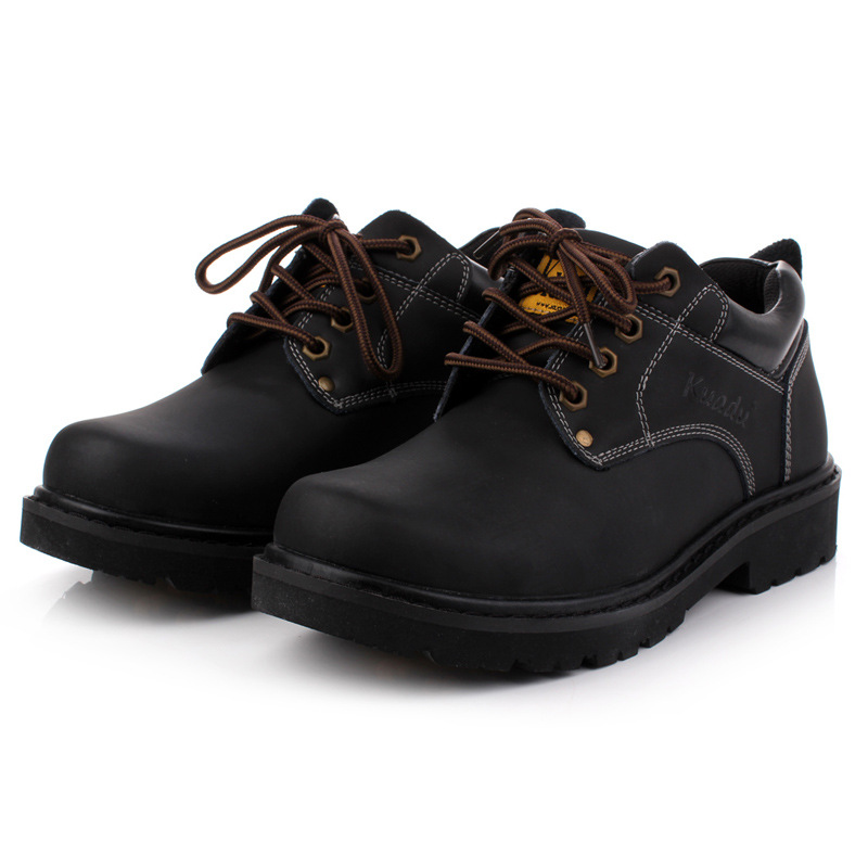 2016新款時尚男士工裝鞋 保暖耐磨防滑男士頭層牛皮皮鞋工廠,批發,進口,代購