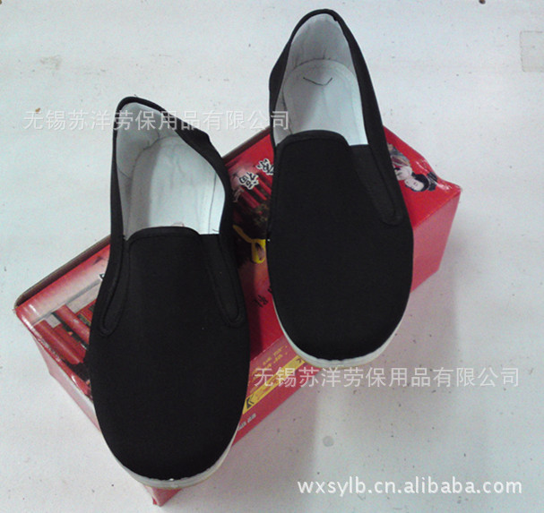 批發2012新款男士佈鞋 老北京男士工作單鞋批發・進口・工廠・代買・代購