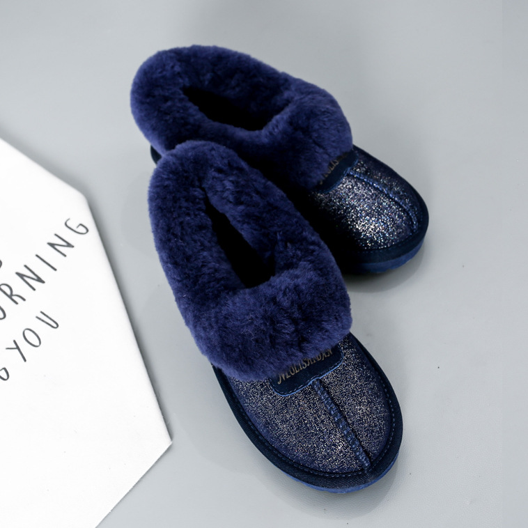 2016新款低幫純羊毛雪靴耐磨防滑厚底女鞋廠傢直銷支持一件代發批發・進口・工廠・代買・代購
