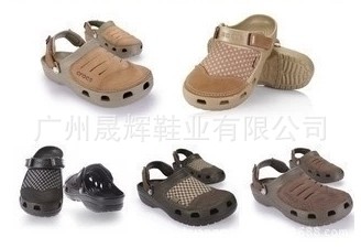 戶外男鞋尤肯洞洞鞋 yukon平底透氣夏款沙灘涼拖鞋大碼代發批發・進口・工廠・代買・代購