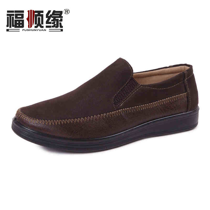 中老年老北京佈鞋 軟底防滑男鞋大碼男單鞋 特大45碼46碼47碼48碼批發・進口・工廠・代買・代購