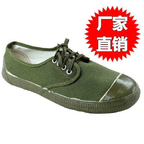 解放鞋男女軍綠色 黃球鞋軍訓鞋 農田勞保乾活鞋 防滑工作佈鞋男工廠,批發,進口,代購