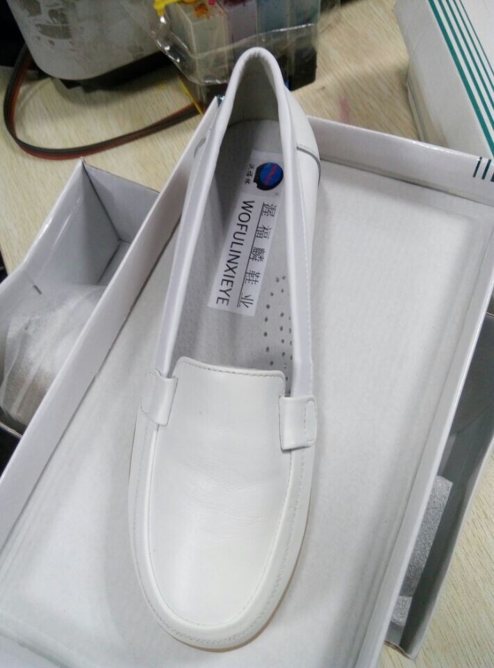 2016夏季新款白色二層牛皮職業護士鞋批發・進口・工廠・代買・代購