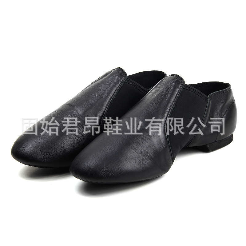真皮彈力佈 兒童爵士舞鞋舞蹈鞋男女爵士鞋軟底練功鞋 量大從優工廠,批發,進口,代購