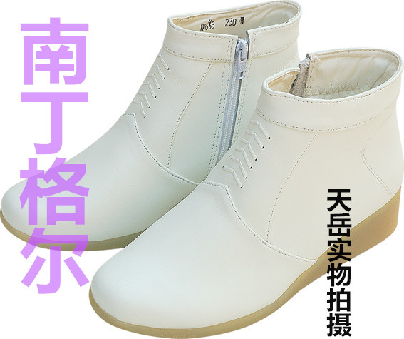 秋冬保暖加棉護士鞋短靴厚底保暖女休閒春秋夏季單鞋棉鞋加絨包郵批發・進口・工廠・代買・代購