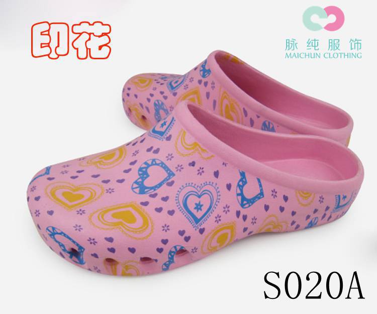 供應經典手術鞋 印花系列 耐高溫TPE材質手術室拖鞋防護鞋 S020A工廠,批發,進口,代購