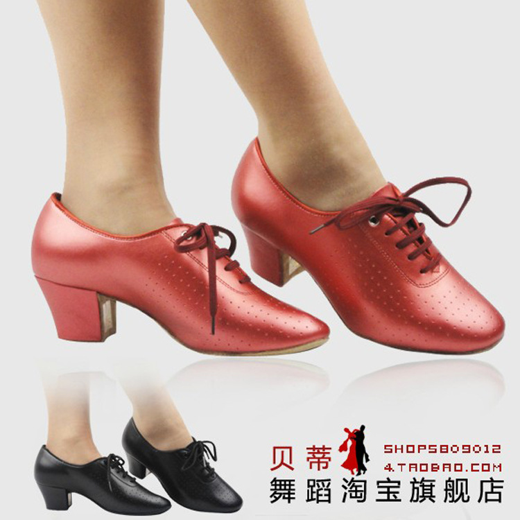 高檔真皮教師拉丁舞鞋 女士國標舞鞋 貝蒂正品舞蹈練習鞋批發・進口・工廠・代買・代購