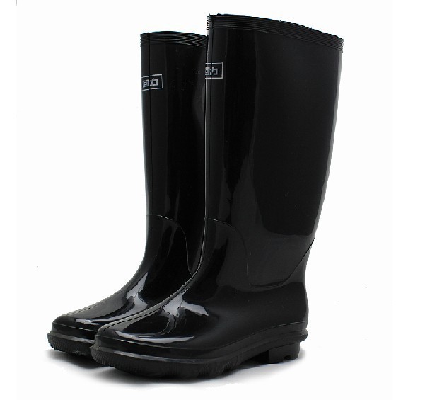 回力雨靴男式高筒雨鞋耐酸堿橡膠底勞保膠靴加厚水靴膠鞋838工廠,批發,進口,代購