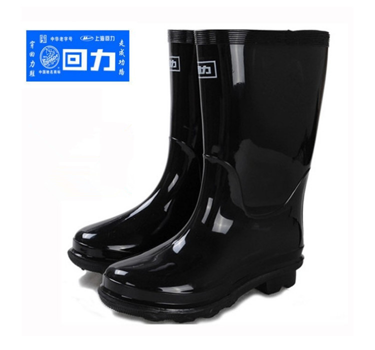 回力838中筒雨靴 耐酸堿橡膠底雨鞋 勞保膠靴加厚水靴膠鞋工廠,批發,進口,代購