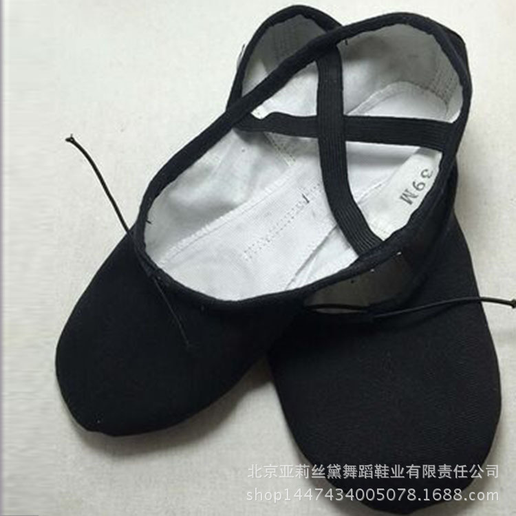 北京亞莉絲黛帆佈兩底貓爪鞋軟底練功鞋男女童舞蹈鞋美體瑜伽鞋批發・進口・工廠・代買・代購