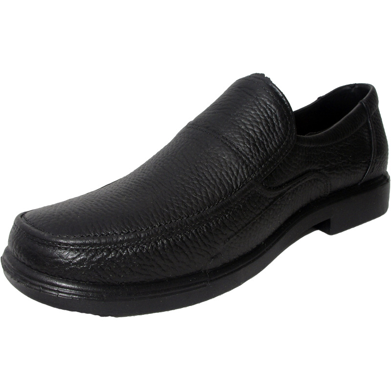 廠銷黑色防滑橡膠鞋 低幫雨鞋 建築廚師防水鞋 仿皮鞋膠鞋批發工廠,批發,進口,代購