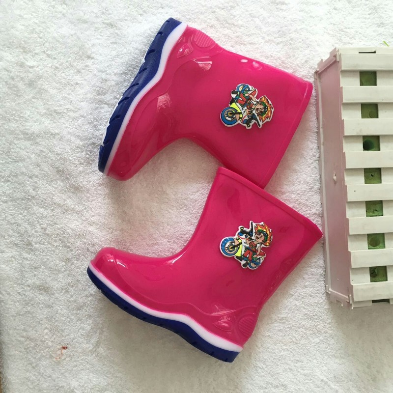 新款兒童雨鞋雨靴時尚卡通男女中筒水鞋橡膠塑料防滑防水廠傢批發工廠,批發,進口,代購