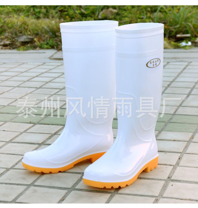廠傢批發勞保橡膠高筒雨靴 耐磨防水防滑雨靴 男女食品鞋食品廠工廠,批發,進口,代購