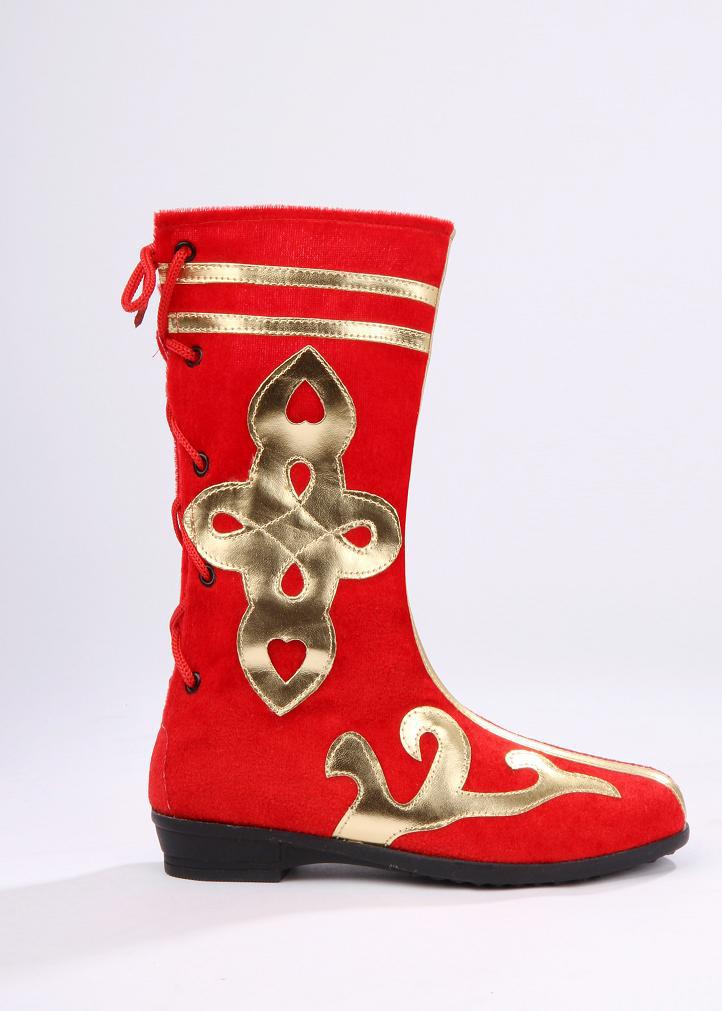 民族舞鞋蒙古族馬靴新疆民族靴子舞蹈靴子蒙女 舞蹈鞋古舞蹈靴子批發・進口・工廠・代買・代購