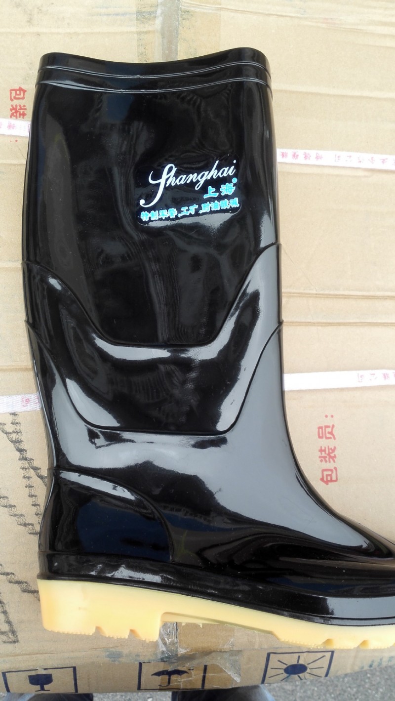 正品雙錢勞保男士高筒雨鞋膠靴高幫套鞋水鞋女士中筒警雨靴牛筋底工廠,批發,進口,代購