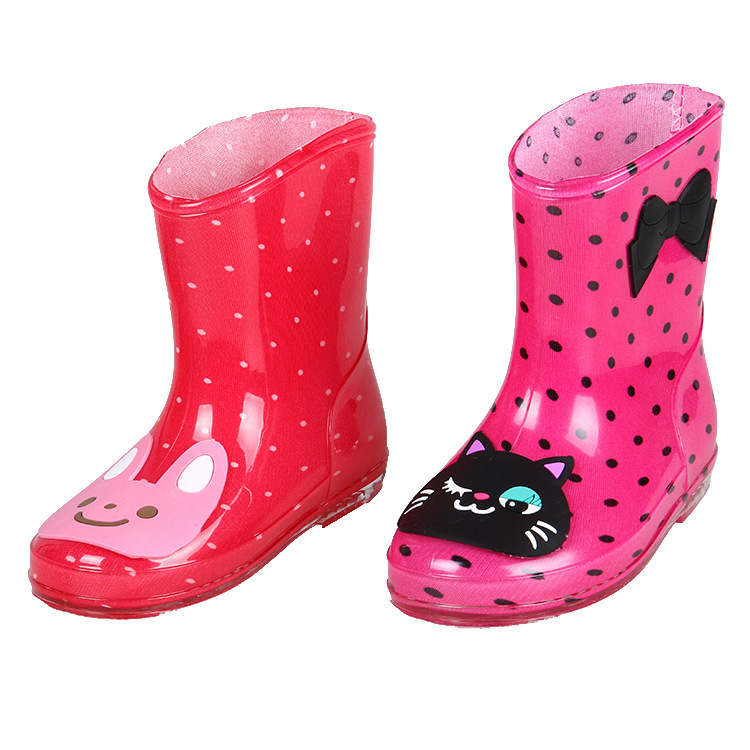 2015防滑雨鞋卡通小童兒童雨鞋 外貿PVC兒童水鞋卡通圖案寶寶雨靴工廠,批發,進口,代購