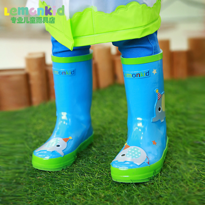 Lemonkid兒童雨鞋韓國新款兒童防水環保兒童雨靴寶寶雨鞋卡通雨鞋批發・進口・工廠・代買・代購