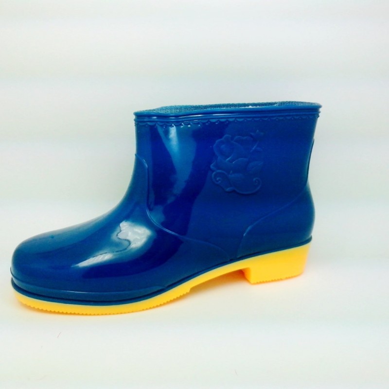 女款雨鞋雨靴 雙色牛筋防滑水鞋雨天必備防水工作鞋批發工廠,批發,進口,代購
