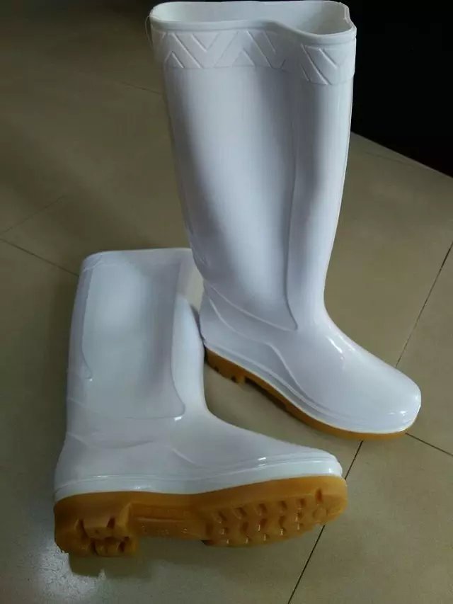 2015白色高筒 PVC 純色時尚雨鞋 水鞋套鞋雨靴 廠傢直銷批發・進口・工廠・代買・代購