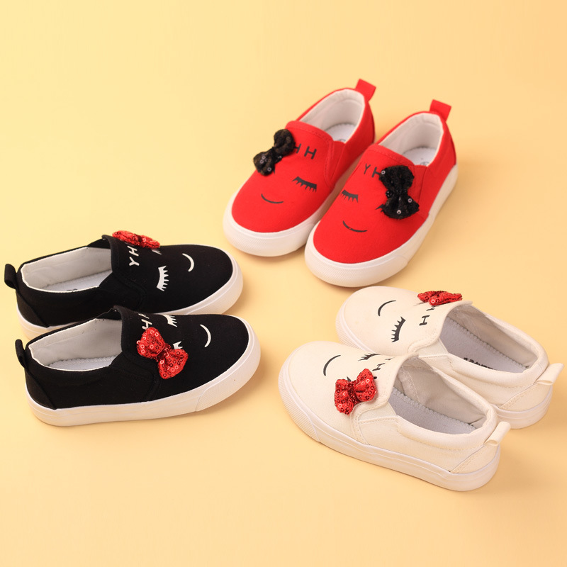 亞韓猴2016 新款童鞋寶寶軟底學步鞋女童鞋子1-2-3歲兒童 帆佈批發・進口・工廠・代買・代購