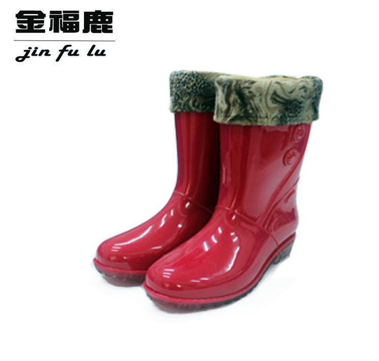 廠傢直銷 批發新款雨鞋女式中筒雨靴冬季保暖套鞋防滑耐磨膠鞋批發・進口・工廠・代買・代購