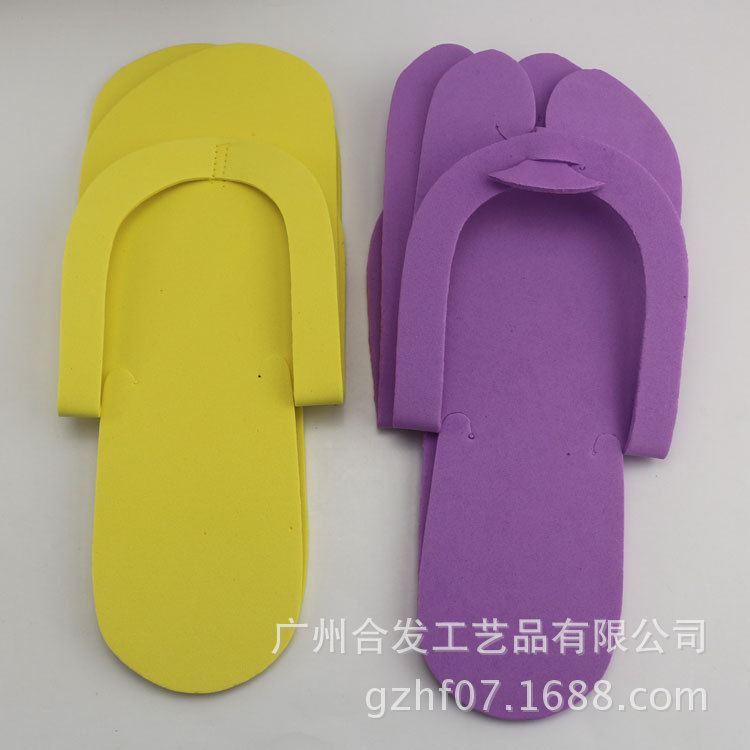 廣州工廠定製2016新款超薄酒店賓館平價一次性拖鞋 多種顏色批發・進口・工廠・代買・代購