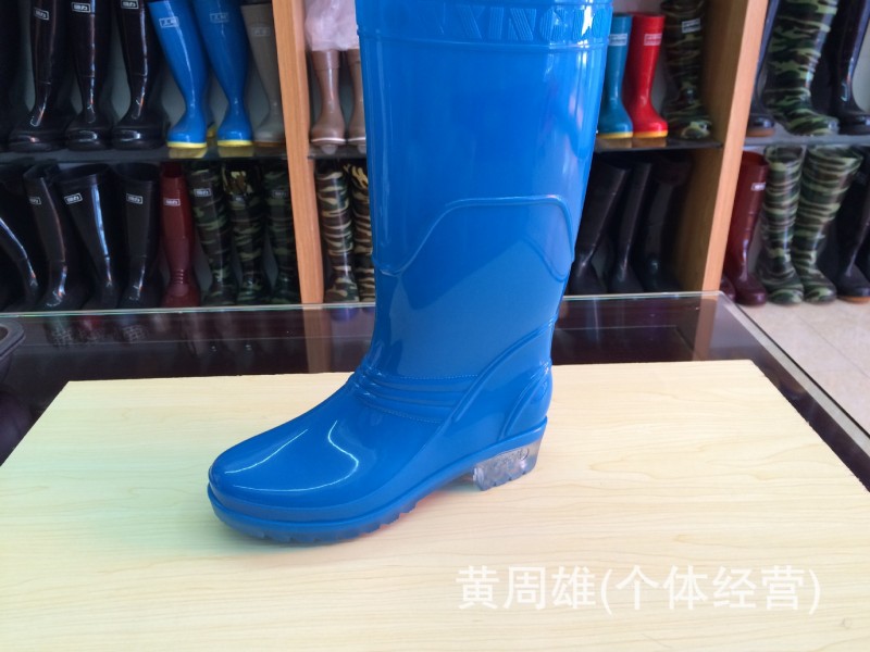 宏興隆雨美牌8023 女款高筒水晶雨鞋 勞保女雨靴水晶耐磨防滑水鞋批發・進口・工廠・代買・代購