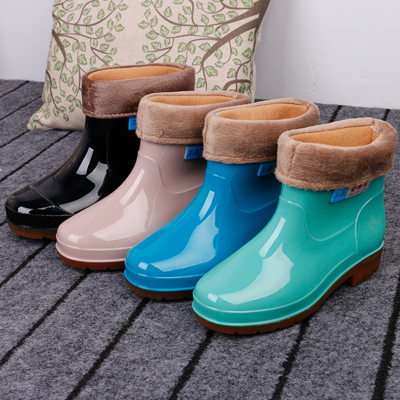 新款雨鞋低筒防滑男女情侶式膠鞋水靴雨鞋雨靴韓國時尚低幫雨靴批發・進口・工廠・代買・代購