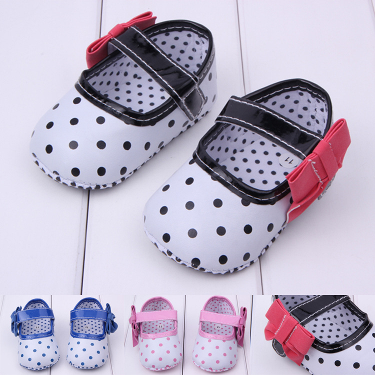 秋季新款 babyshoes 圓點公主鞋 寶寶學步鞋 嬰兒鞋女 022工廠,批發,進口,代購