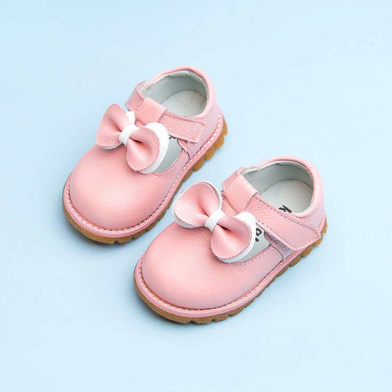 童鞋批發一件代發韓版兒童女寶寶真皮淺口公主軟底嬰幼兒單學步鞋工廠,批發,進口,代購