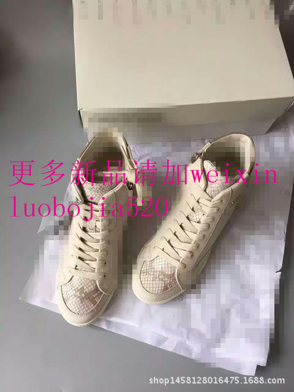外貿原單大牌高幫綁帶內增高真皮休閒舒適透氣圓頭女鞋春秋冬款批發・進口・工廠・代買・代購