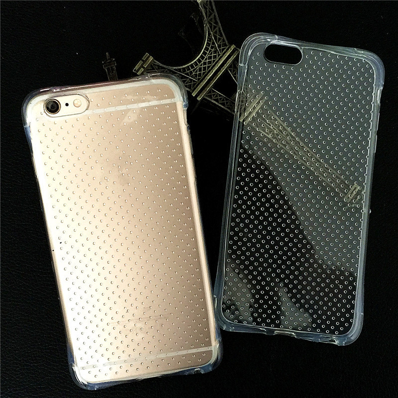 iPhone6氣囊防摔殼 iphone6s plus透明TPU手機殼 蘋果6s保護軟套工廠,批發,進口,代購