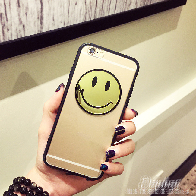 韓國GD笑臉透明iPhone6手機殼 蘋果6s手機殼超薄矽膠卡通保護套軟批發・進口・工廠・代買・代購