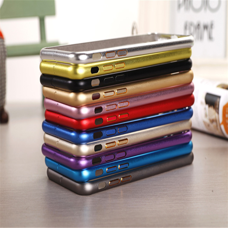 iphone6手機殼 iphone6金屬邊框 4.7 5.5寸梅花扣鋁合金手機邊框工廠,批發,進口,代購
