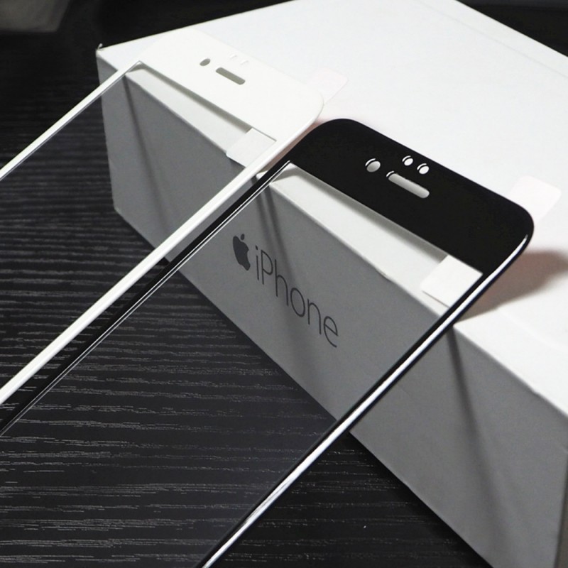 蘋果iphone6碳纖維鋼化玻璃膜6plus手機曲麵全屏覆蓋光麵保護膜工廠,批發,進口,代購