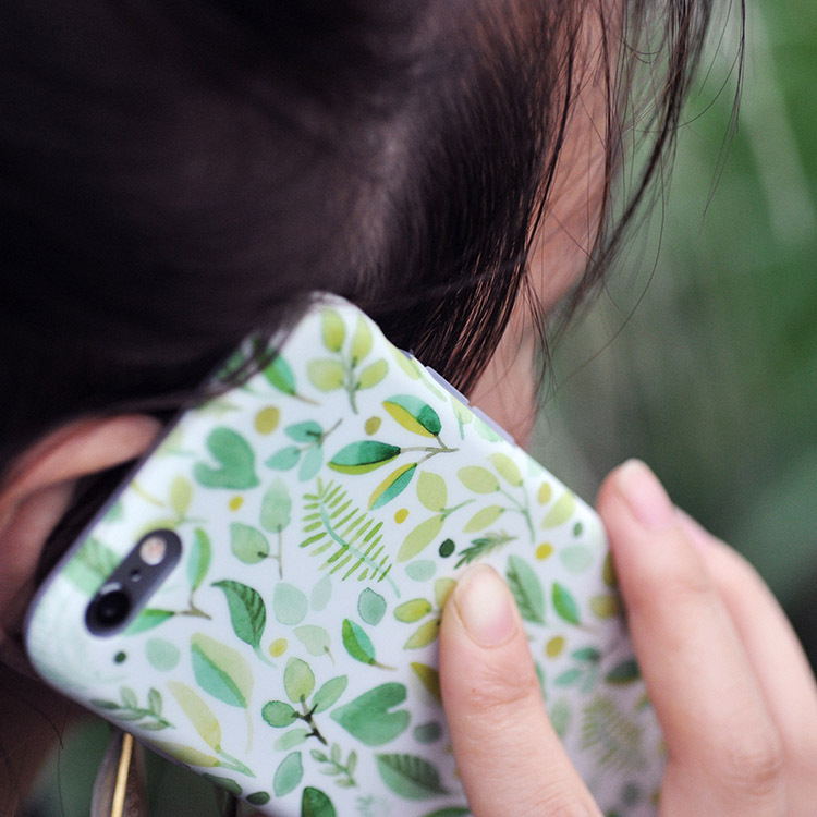 麥客洛 青青草iphone6/6P手機殼 可愛文藝保護套 彩繪本 筆 禮品工廠,批發,進口,代購