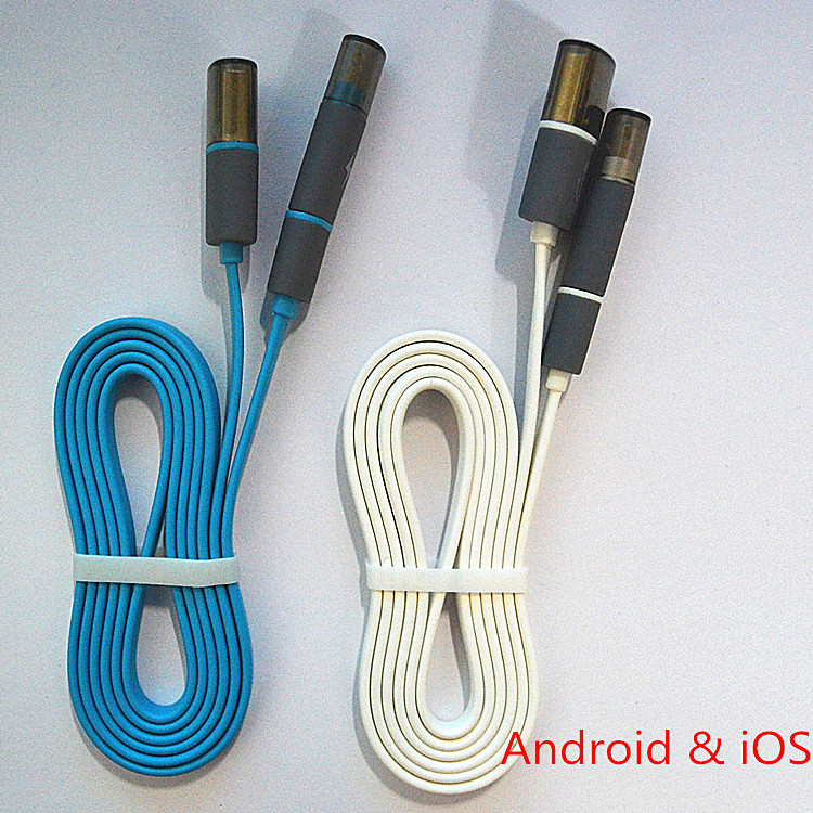 適用於蘋果iPhone6充電線 分體二合一情侶線 安卓智能機數據線工廠,批發,進口,代購
